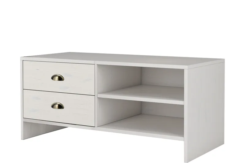 Redrocks Skobenk 45x100 cm - Hvit - Oppbevaring - Gangoppbevaring