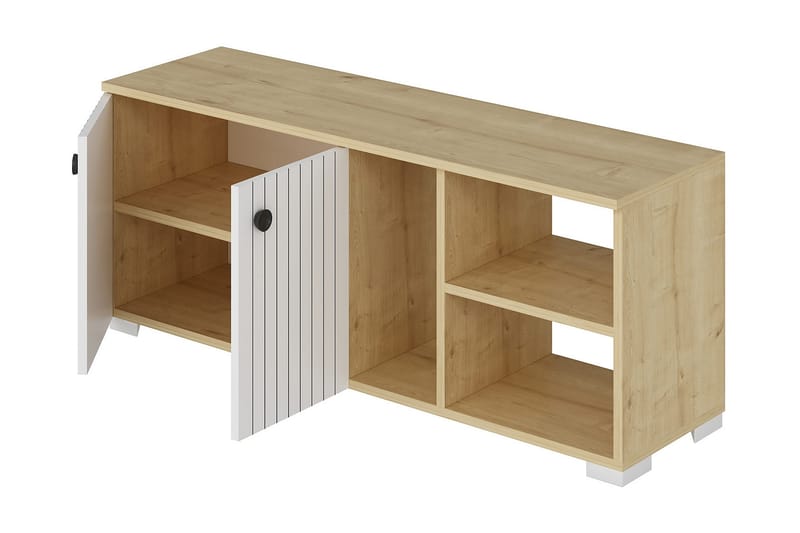 Rinorea Skoskap 120x51,6 cm - Hvit - Oppbevaring - Gangoppbevaring