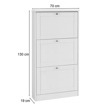 Heide skoskap 70x130 cm - Kasjmir - Oppbevaring - Gangoppbevaring
