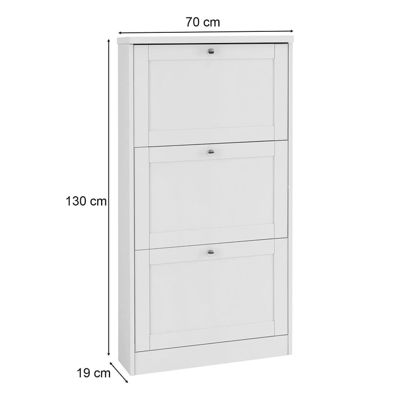 Heide skoskap 70x130 cm - Kasjmir - Oppbevaring - Gangoppbevaring