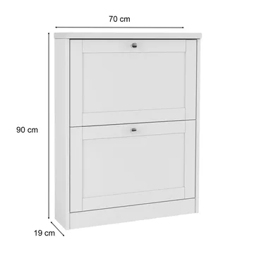 Heide skoskap 70x90 cm - Kasjmir - Oppbevaring - Gangoppbevaring