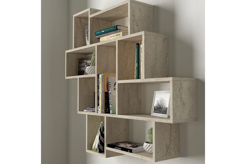 Øvrige hyller Parola Vegghylle 115,5 cm Beige - Oppbevaring - Hyller