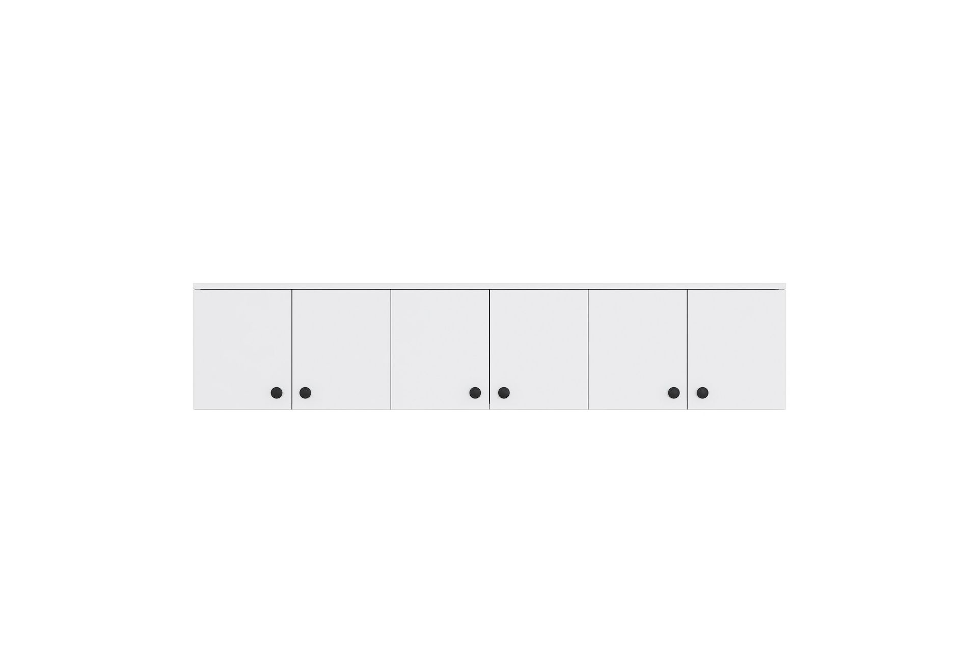 Jaibir Vegghylle 179,6x37,5 cm Hvit - Hanah Home - Oppbevaring - Hyller - Vegghylle