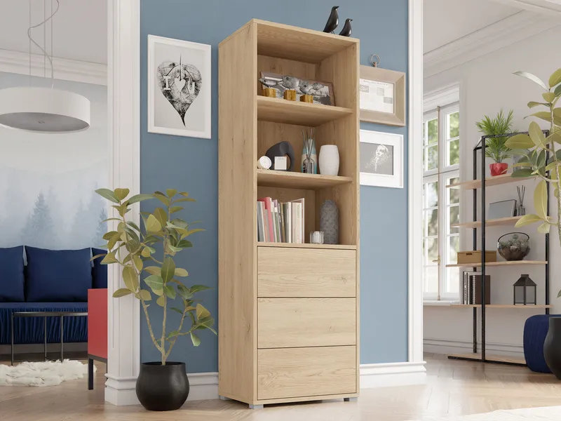 Agawal Bokhylle 60 cm - Brun - Oppbevaring - Hyller - Bokhylle