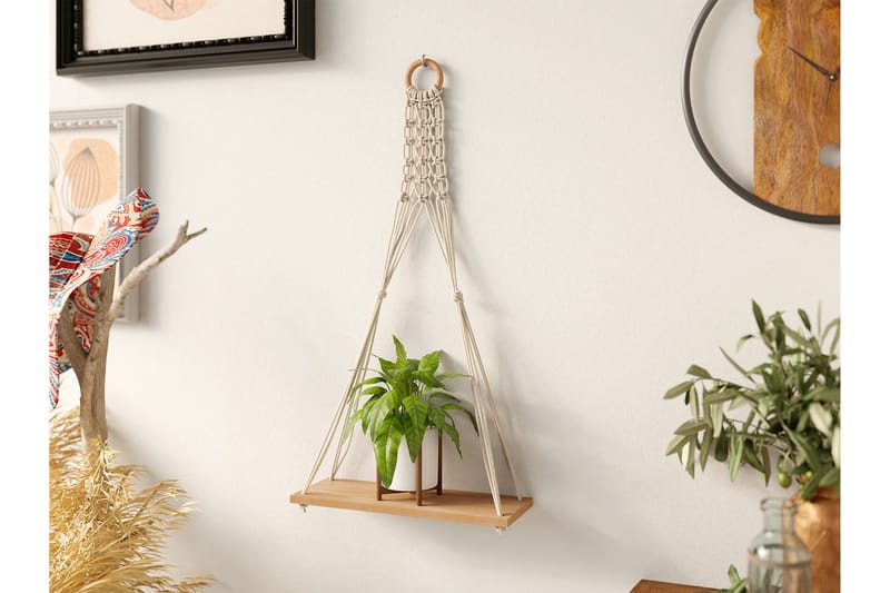 Allgunnen Vegghylle 30 cm - Beige - Oppbevaring - Hyller - Vegghylle