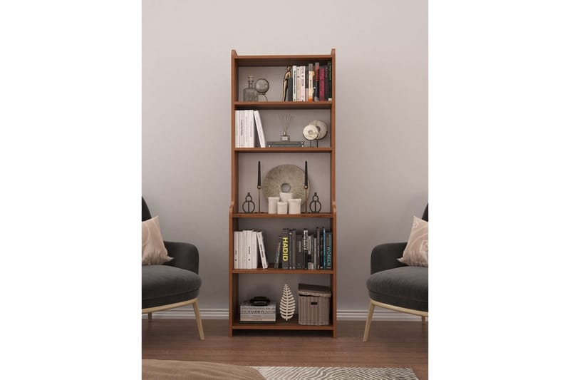Amori Bokhylle 60 cm - Brun - Oppbevaring - Hyller - Bokhylle