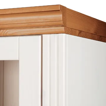 Anita Bokhylle 148 cm i Malt Tre - Hvit - Oppbevaring - Hyller - Bokhylle