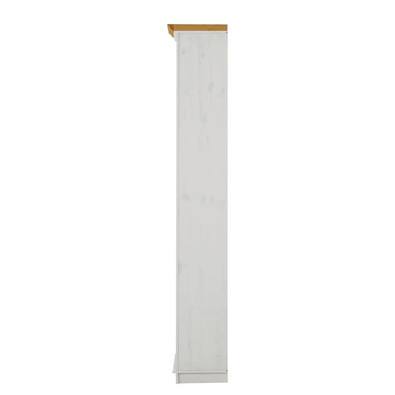 Anita Bokhylle 74 cm i Malt Tre - Hvit - Oppbevaring - Hyller - Bokhylle