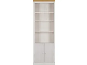 Anita Bokhylle 74 cm i Malt Tre - Hvit - Oppbevaring - Hyller - Bokhylle
