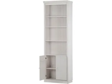 Anita Bokhylle 74 cm i Malt Tre - Hvit - Oppbevaring - Hyller - Bokhylle