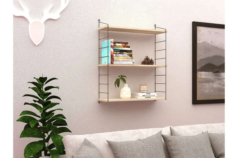 Armoni Vegghylle 72 cm, Beige