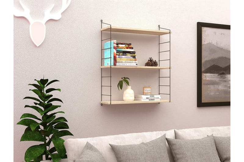 Armoni Vegghylle 72 cm - Beige - Oppbevaring - Hyller - Vegghylle