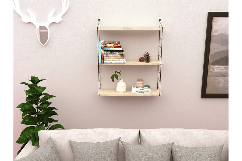 Armoni Vegghylle 72 cm - Beige - Oppbevaring - Hyller - Vegghylle