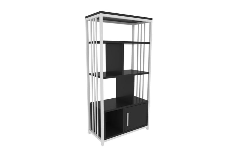 Arven Bokhylle 60 cm - Hvit/Antrasitt - Oppbevaring - Hyller - Bokhylle
