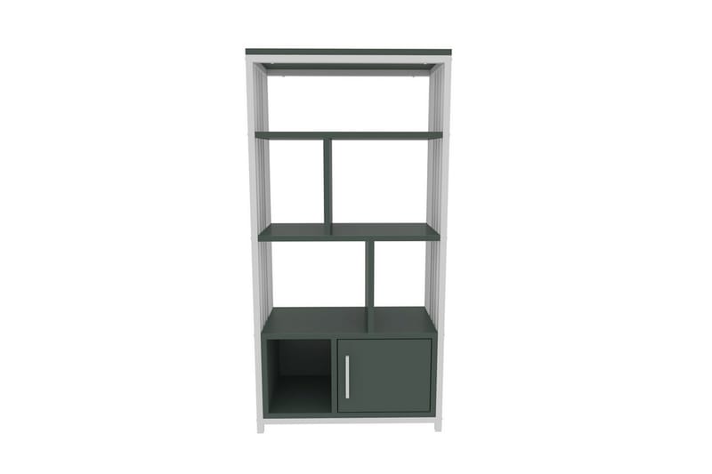 Arven Bokhylle 60 cm - Hvit/Grön - Oppbevaring - Hyller - Bokhylle