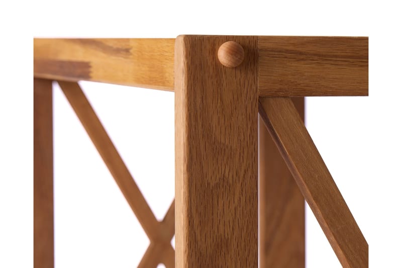 Ayanna Bokhylle 70 cm i Teak - Brun - Oppbevaring - Hyller - Bokhylle
