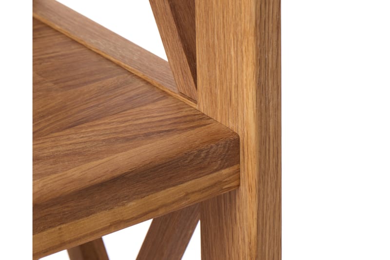 Ayanna Bokhylle 70 cm i Teak - Brun - Oppbevaring - Hyller - Bokhylle