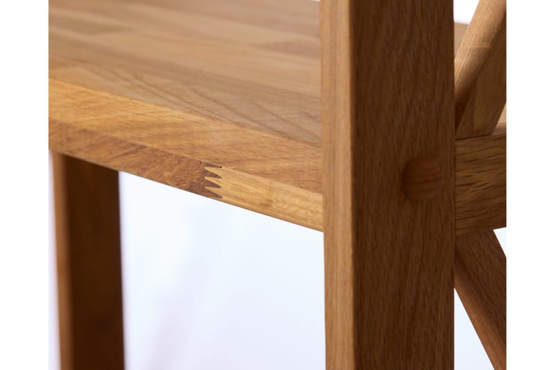 Ayanna Bokhylle 70 cm i Teak - Brun - Oppbevaring - Hyller - Bokhylle