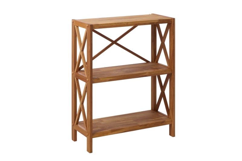 Ayanna Bokhylle 70 cm i Teak, Brun