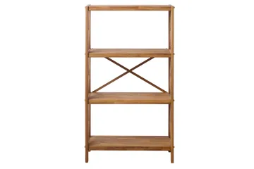 Ayanna Bokhylle 70 cm i Teak - Brun - Oppbevaring - Hyller - Bokhylle