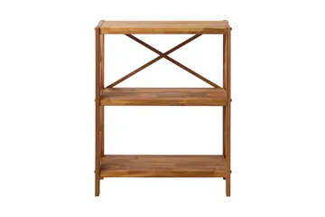 Ayanna Bokhylle 70 cm i Teak - Brun - Oppbevaring - Hyller - Bokhylle