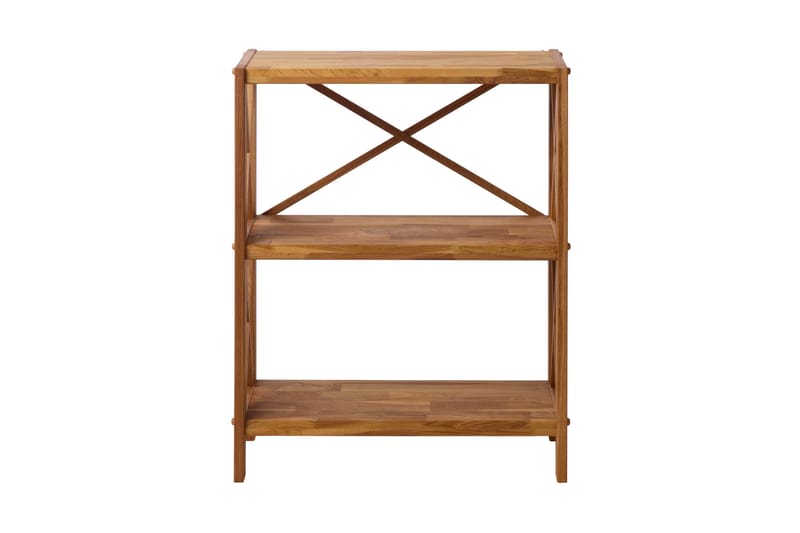 Ayanna Bokhylle 70 cm i Teak - Brun - Oppbevaring - Hyller - Bokhylle