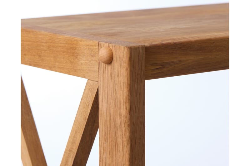 Ayanna Bokhylle 70 cm i Teak - Brun - Oppbevaring - Hyller - Bokhylle