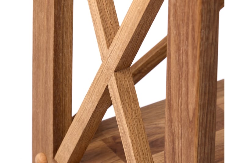 Ayanna Bokhylle 70 cm i Teak - Honningbrun - Oppbevaring - Hyller - Bokhylle