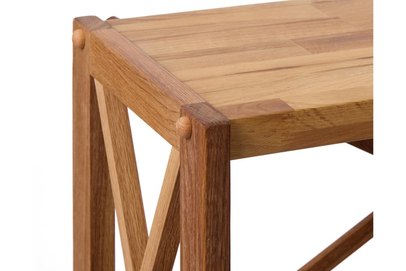 Ayanna Bokhylle 70 cm i Teak - Honningbrun - Oppbevaring - Hyller - Bokhylle