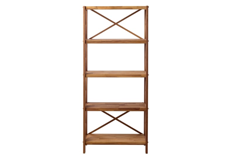 Ayanna Bokhylle 70 cm i Teak - Honningbrun - Oppbevaring - Hyller - Bokhylle