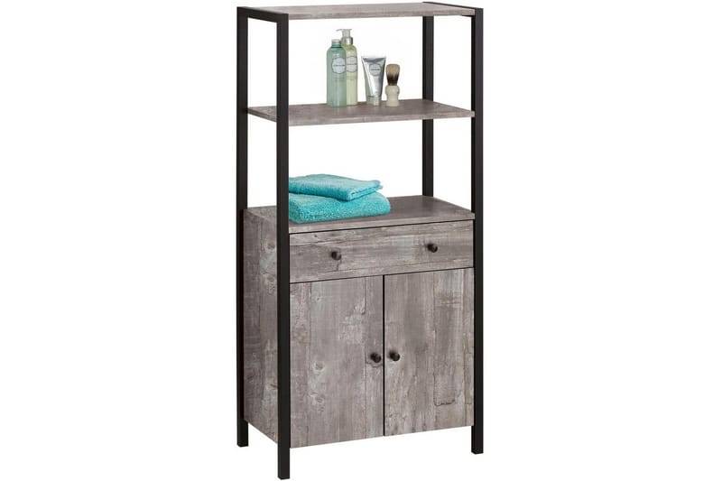 Baderomsskap Chris - Oppbevaring - Hyller - Bokhylle