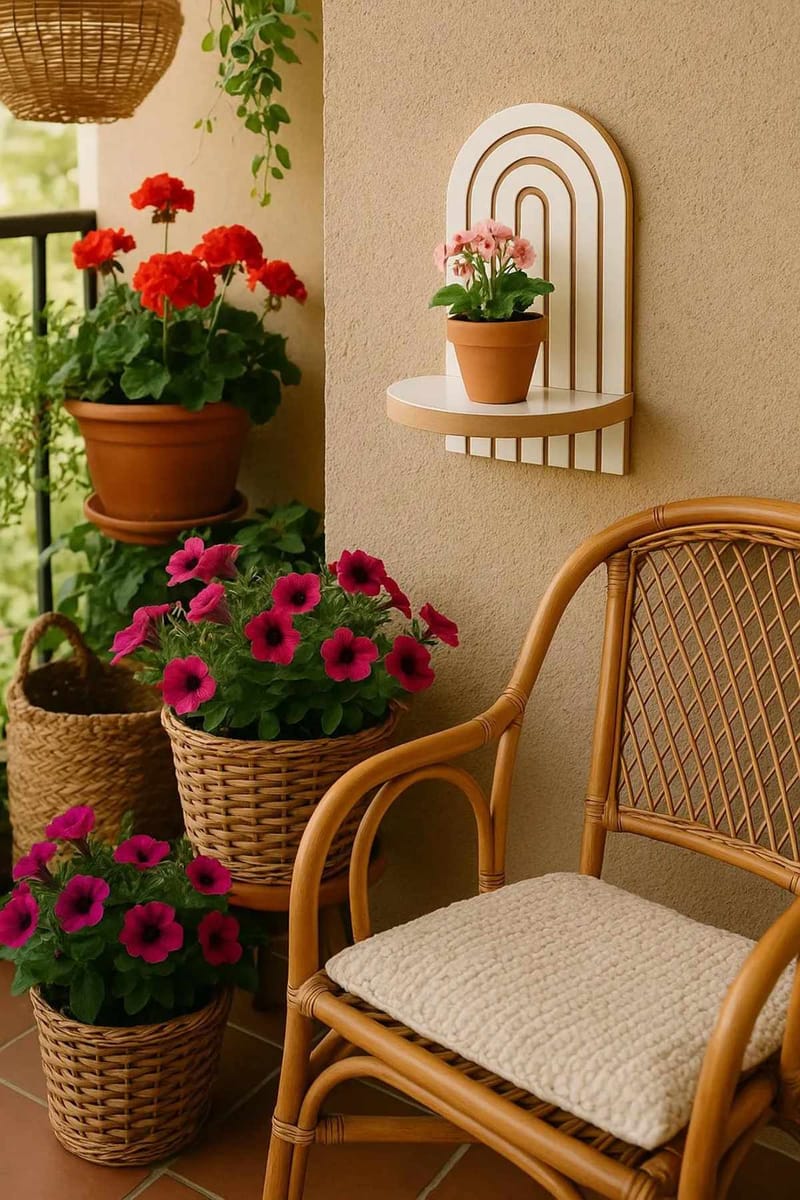 Baynor vegghylle 20x35 cm - Hvit - Oppbevaring - Hyller - Vegghylle