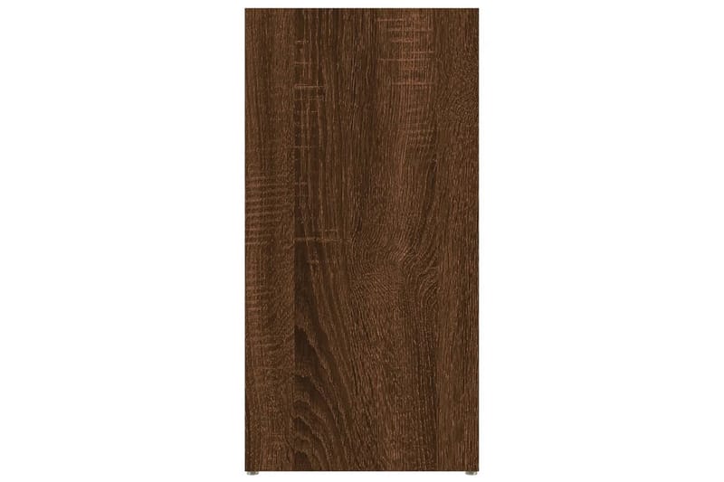 beBasic Bokhylle brun eik 50x25x106 cm - Brun - Oppbevaring - Hyller - Bokhylle