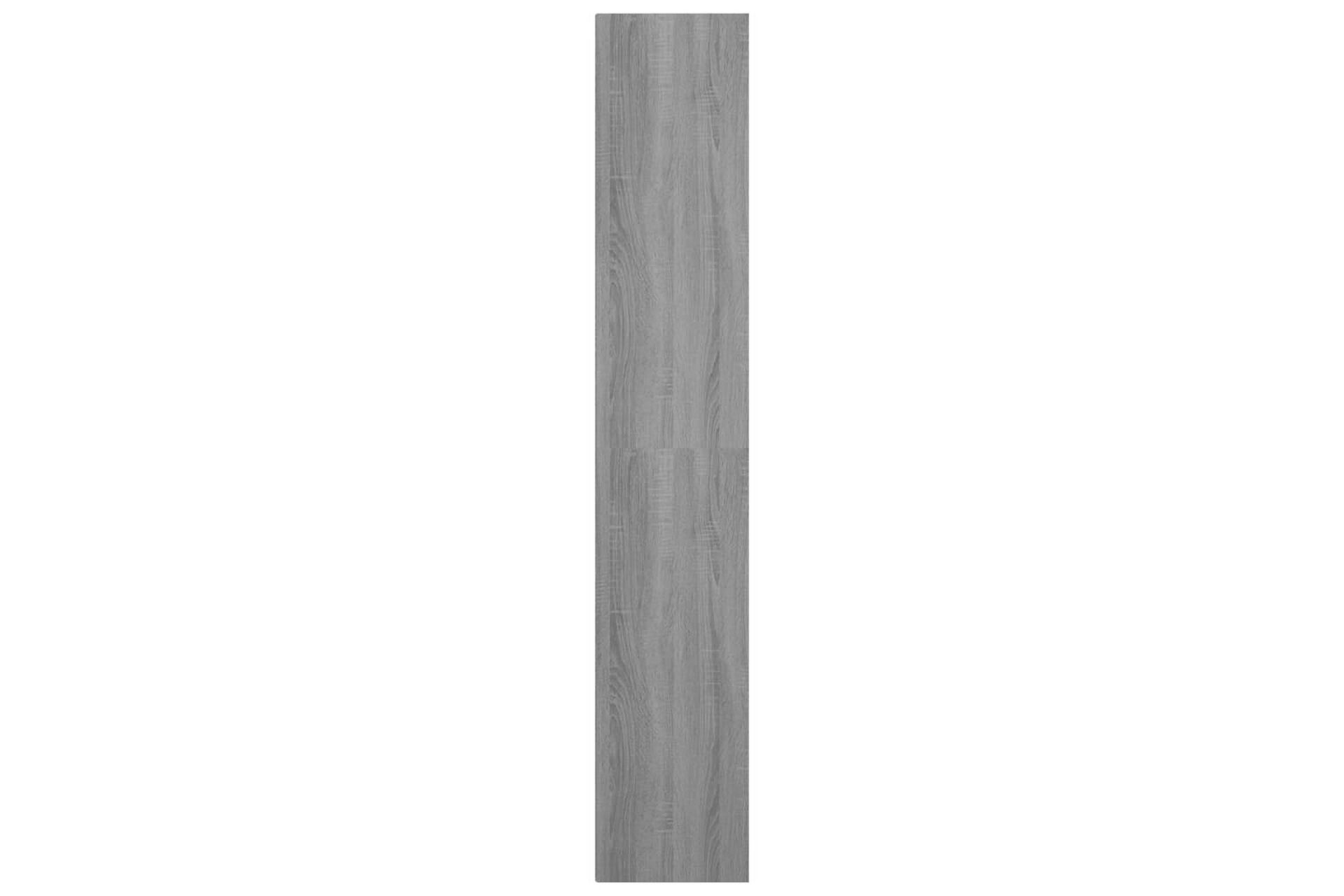 beBasic Bokhylle grå sonoma 36x30x171 cm konstruert tre - GrÃ¥ - Oppbevaring - Hyller - Bokhylle