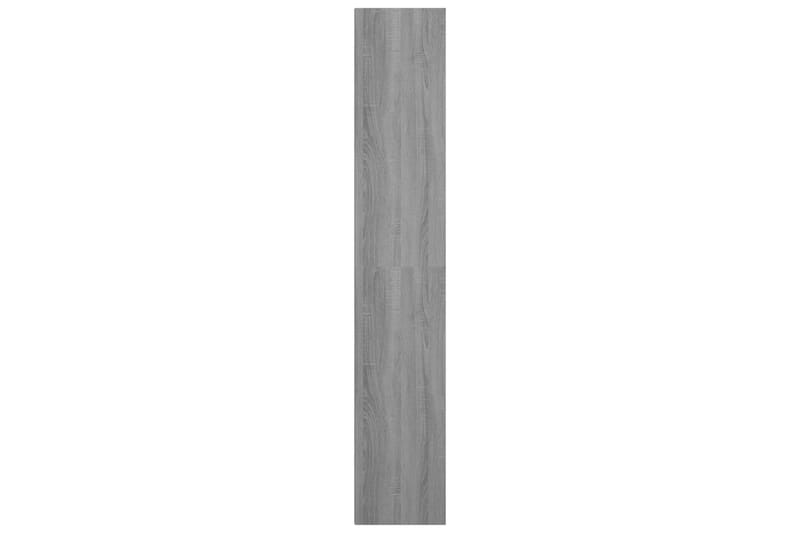 beBasic Bokhylle grå sonoma 36x30x171 cm konstruert tre - GrÃ¥ - Oppbevaring - Hyller - Bokhylle