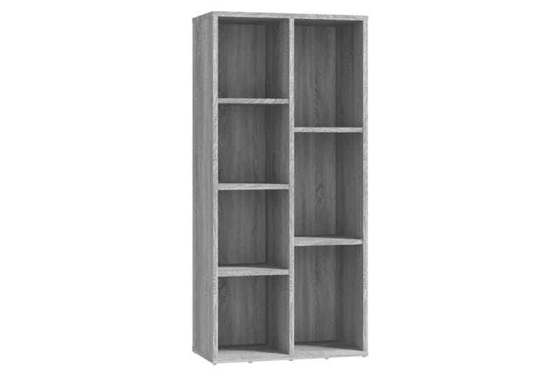 beBasic Bokhylle grå sonoma 50x25x106 cm - GrÃ¥ - Oppbevaring - Hyller - Bokhylle