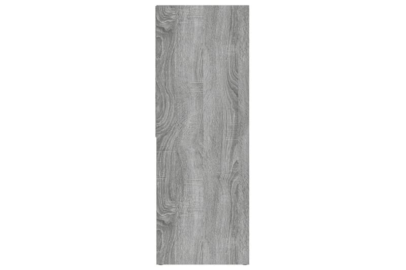 beBasic Bokhylle grå sonoma 67x24x161 cm konstruert tre - GrÃ¥ - Oppbevaring - Hyller - Bokhylle