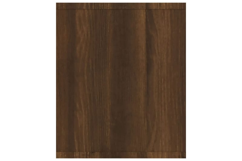 beBasic Bokhylle/TV-benk brun eik 143x30x36 cm konstruert tre - Brun - Oppbevaring - Hyller - Vegghylle