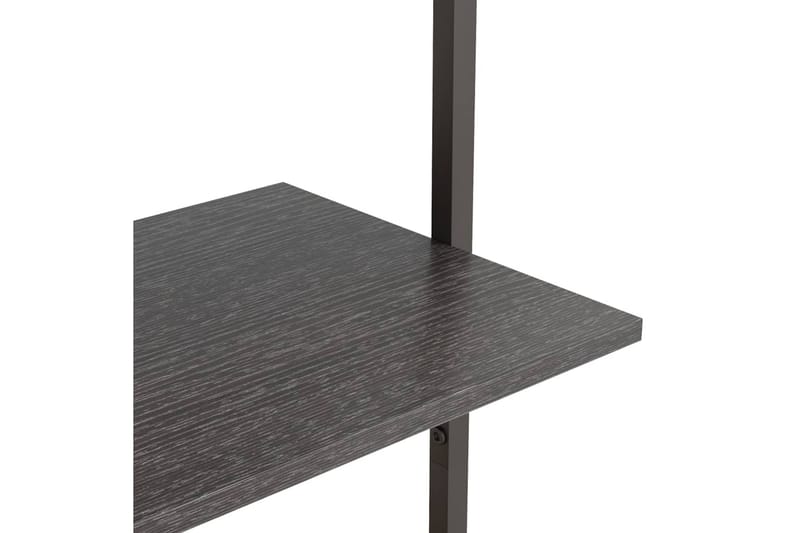 beBasic Stigehylle 3 etasjer svart 64x35x120,5 cm - Svart - Oppbevaring - Hyller - Bokhylle