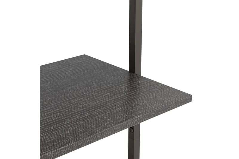 beBasic Stigehylle 4 etasjer svart 64x35x152,5 cm - Svart - Oppbevaring - Hyller - Bokhylle