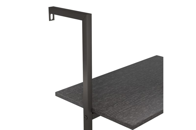 beBasic Stigehylle 4 etasjer svart 64x35x152,5 cm - Svart - Oppbevaring - Hyller - Bokhylle
