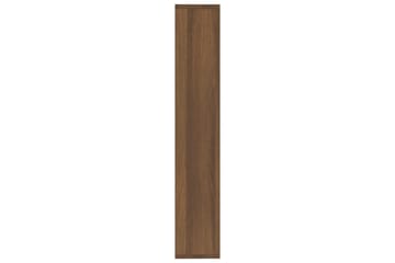 beBasic Vegghylle brun eik 36x16x90 cm konstruert tre - Brun - Oppbevaring - Hyller - Vegghylle