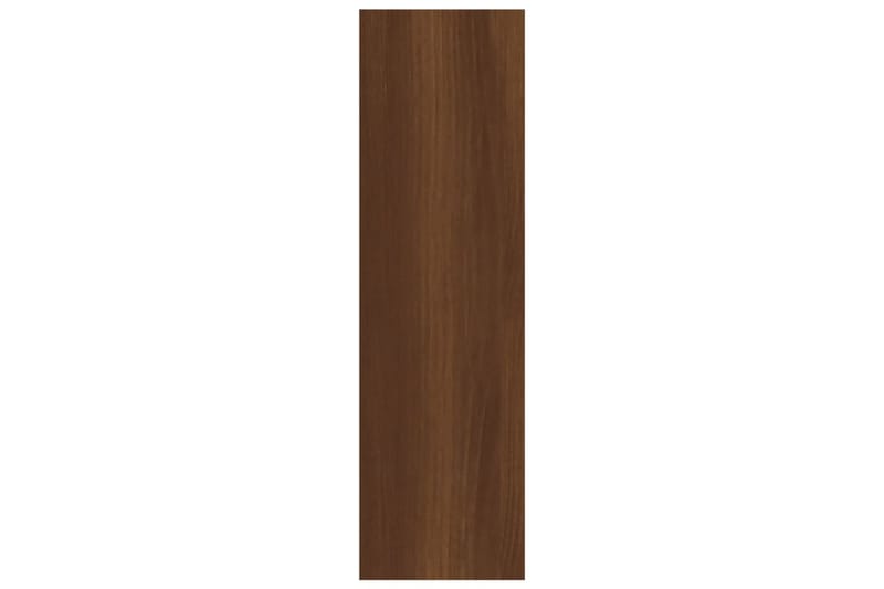 beBasic Vegghylle brun eik 75x16x55 cm konstruert tre - Brun - Vegghylle