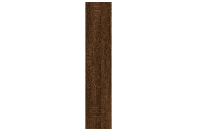 beBasic Vegghylle brun eik 90x16x78 cm konstruert tre - Brun - Oppbevaring - Hyller - Vegghylle