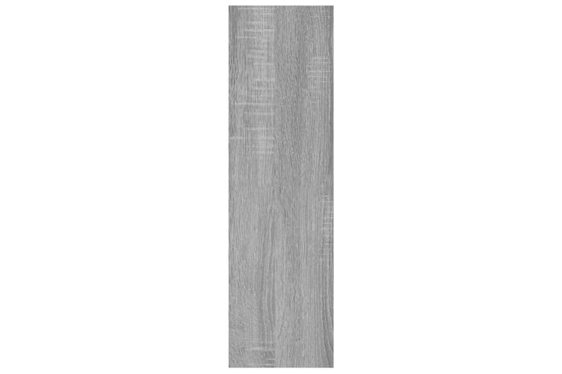 beBasic Vegghylle grå sonoma 75x16x55 cm konstruert tre - GrÃ¥ - Oppbevaring - Hyller - Vegghylle