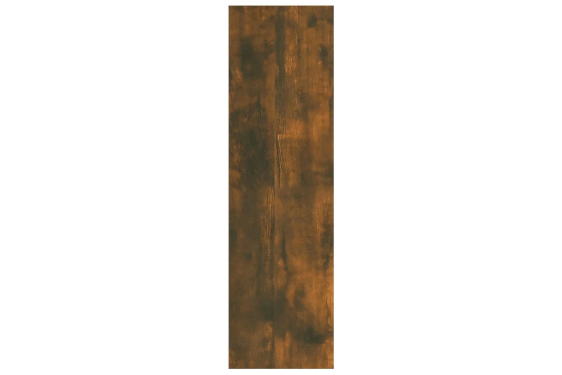 beBasic Vegghylle røkt eik 75x16x55 cm konstruert tre - Brun - Oppbevaring - Hyller - Vegghylle