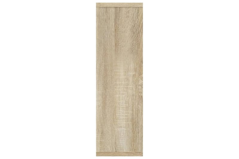beBasic Vegghylle sonoma eik 85x16x52,5 cm konstruert tre - Brun - Oppbevaring - Hyller - Vegghylle
