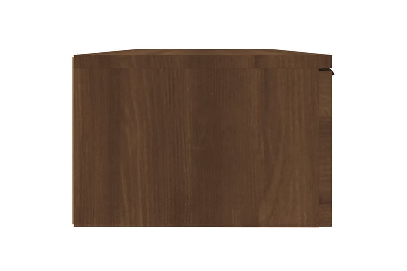 beBasic Veggskap brun eik 68x30x20 cm konstruert tre - Brun - Oppbevaring - Hyller - Vegghylle