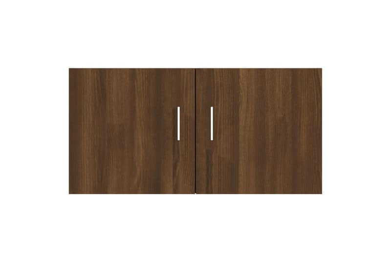 beBasic Veggskap brun eik 80x39x40 cm konstruert tre - Brun - Oppbevaring - Hyller - Vegghylle