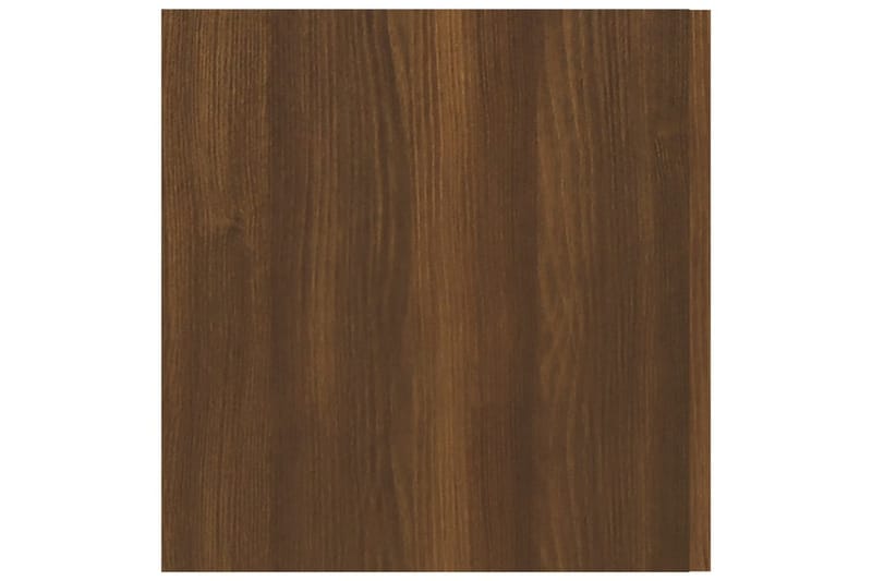 beBasic Veggskap brun eik 80x39x40 cm konstruert tre - Brun - Oppbevaring - Hyller - Vegghylle